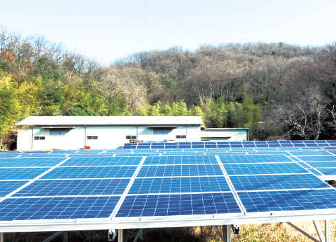 覚寺おひさま発電所